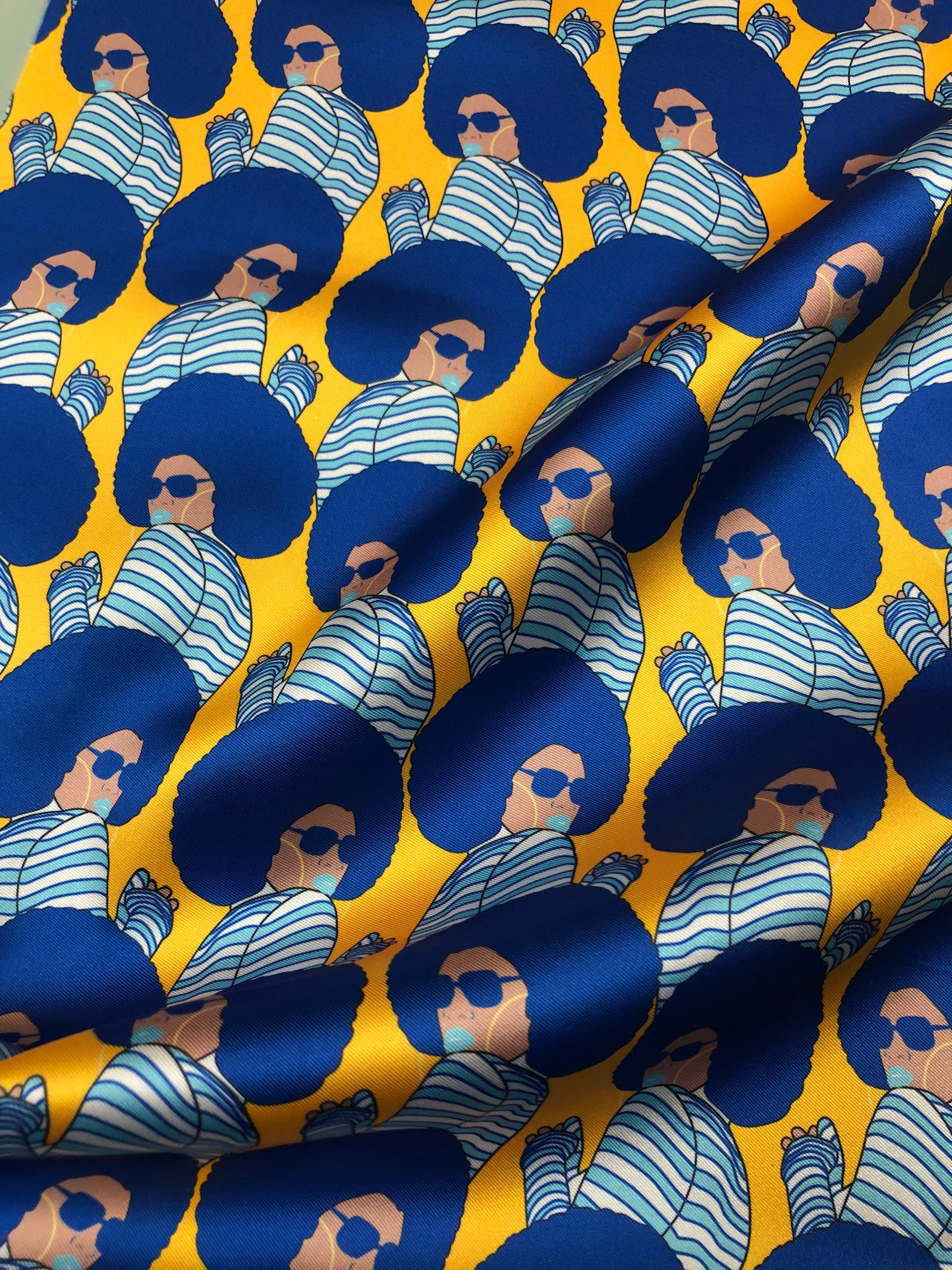 matte mikado fabric