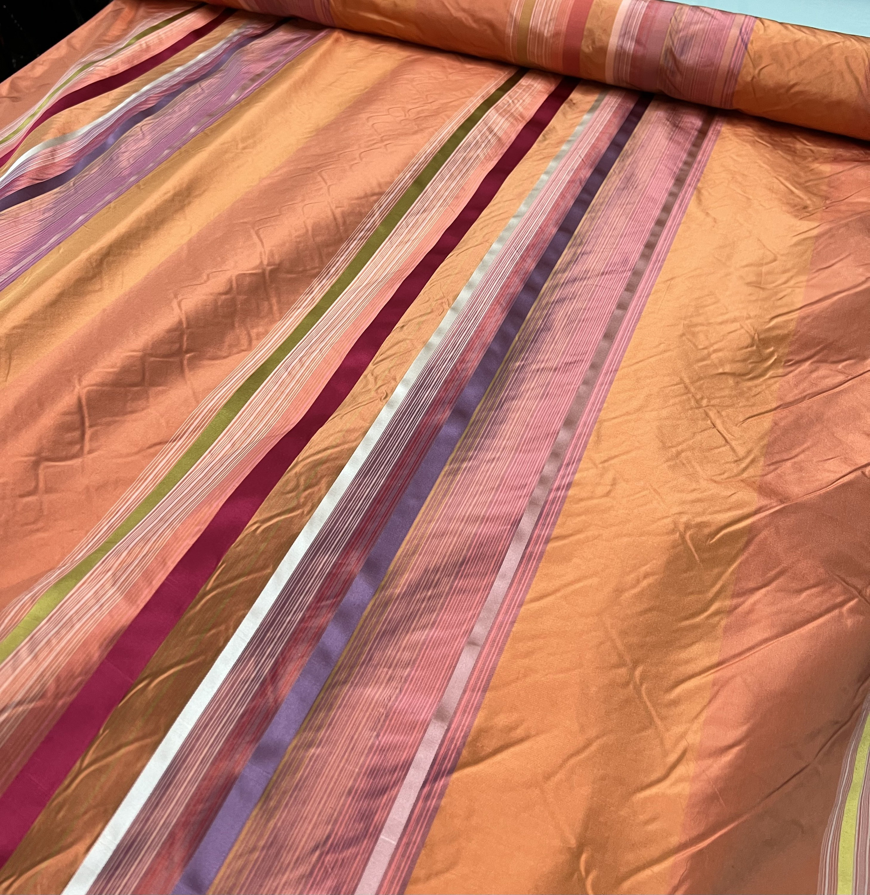 Blush Silk Taffeta Fabric 100% Pure Silk 54 Wide Sold By The Yard