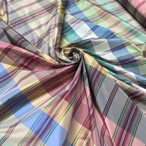 Silk Taffeta Stripes 54 Wide Sold by the Yard Color: - Etsy