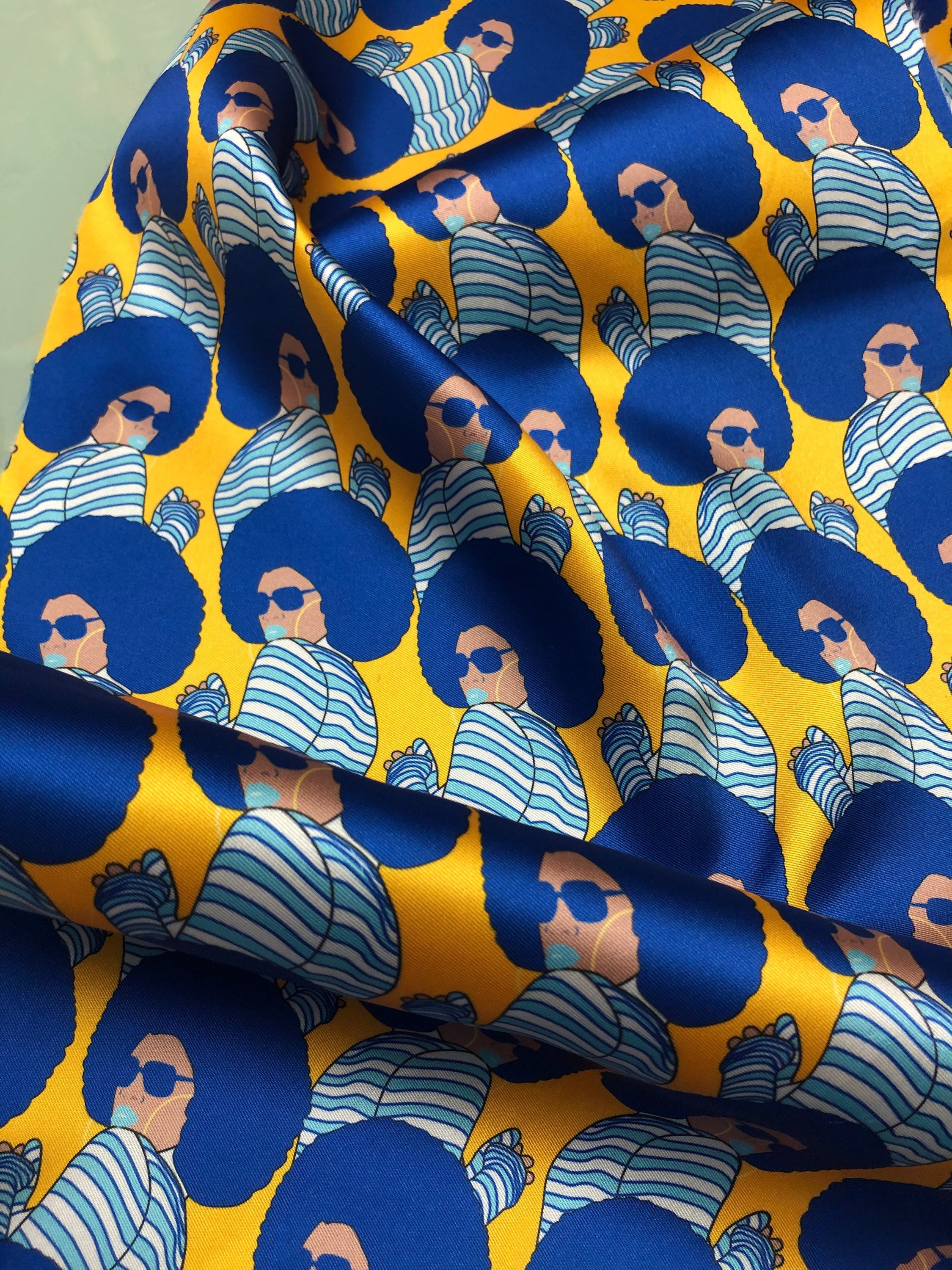 matte mikado fabric