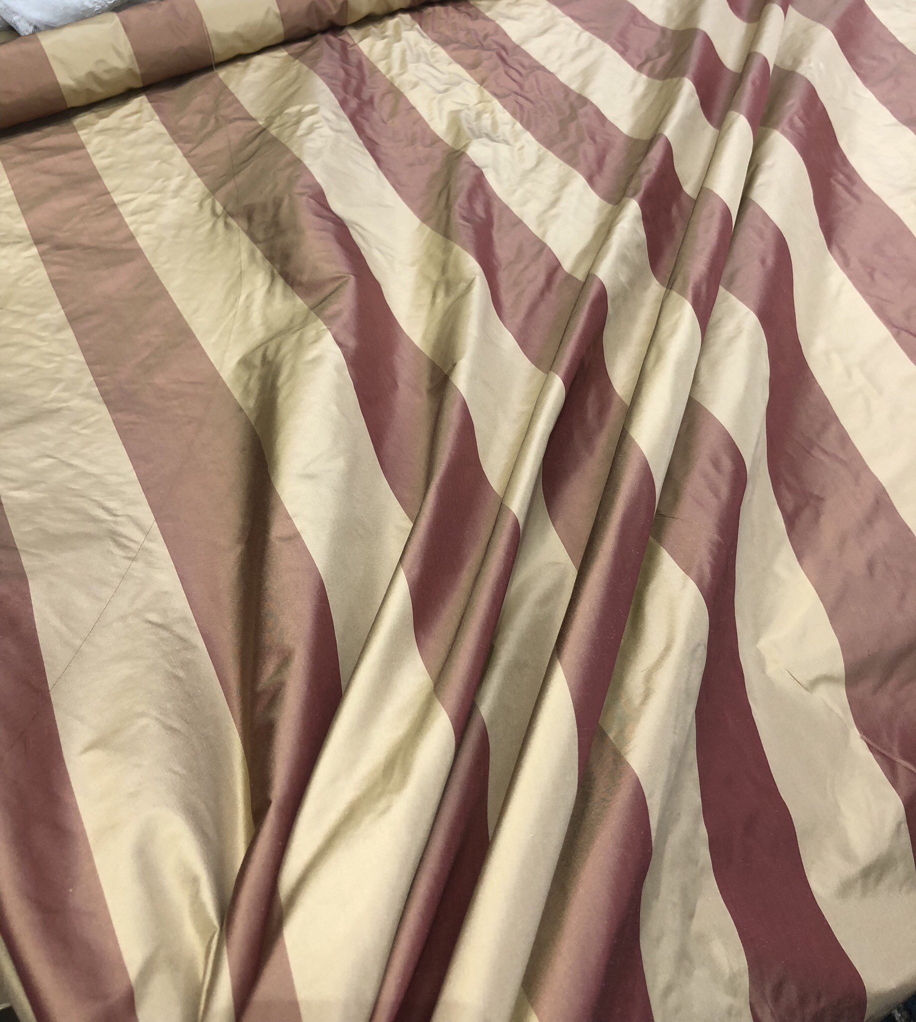 Silk taffeta stripes 54 wide Sold by the yard Etsy