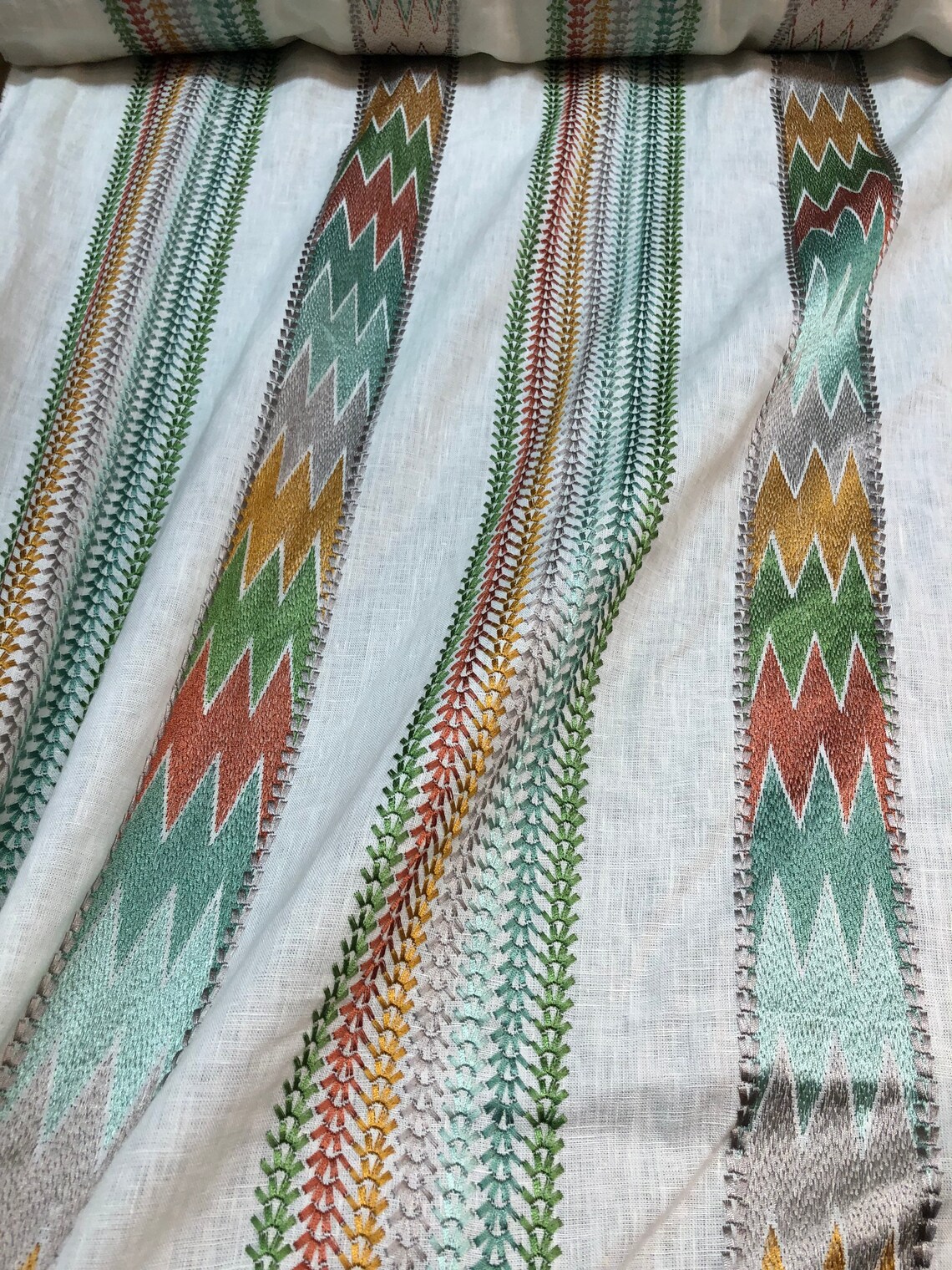 Linen Embroidery Fabric 60 Wide Etsy