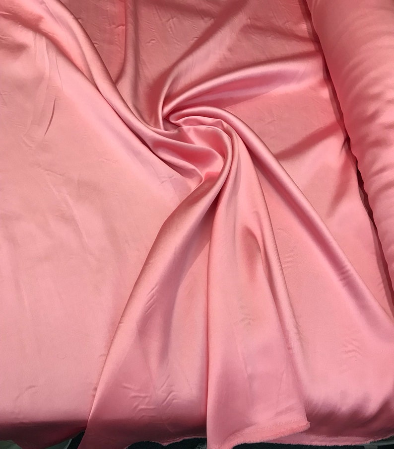 Coral MikadoZibelline fabric 60 wide