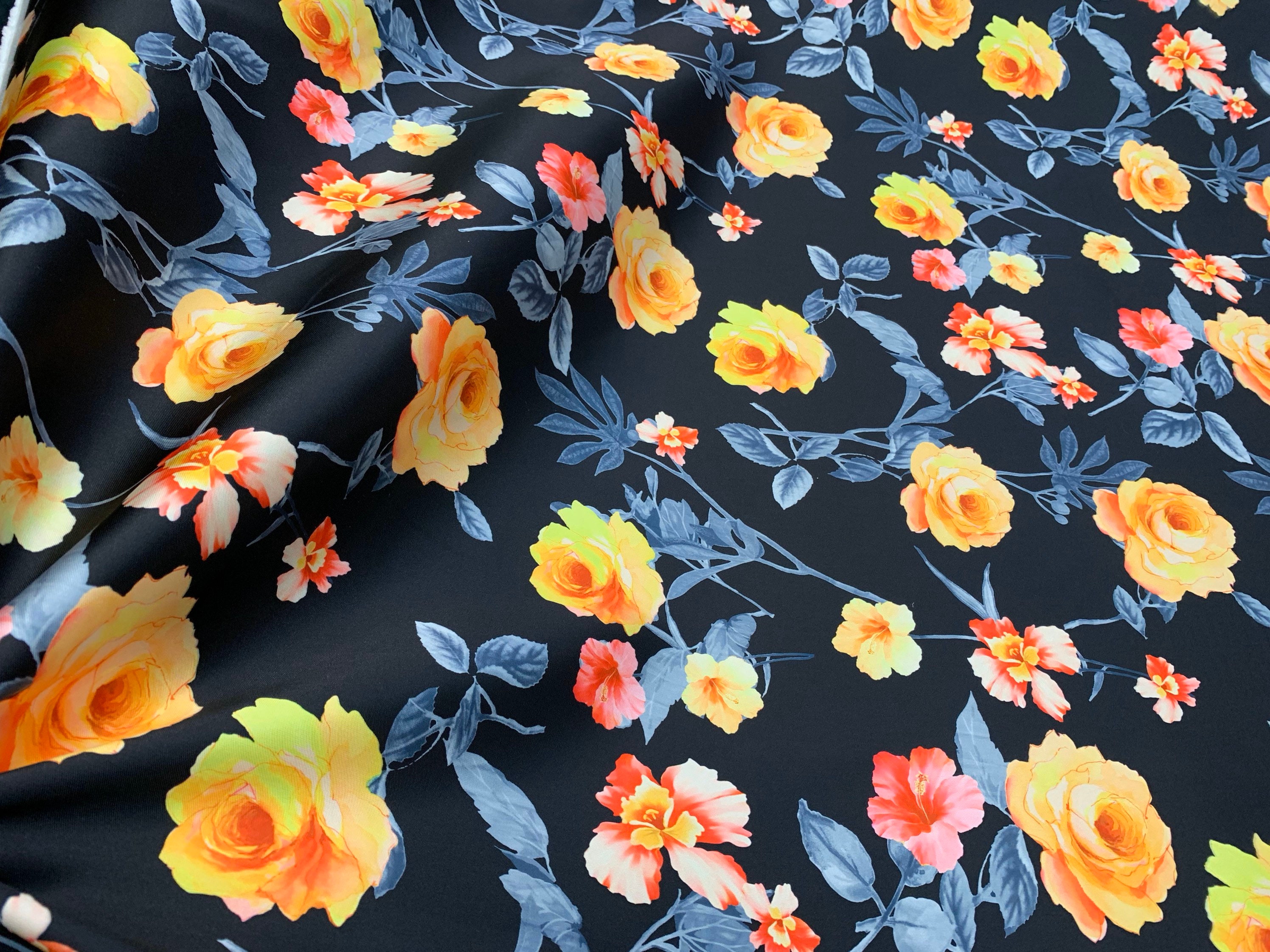 matte mikado fabric