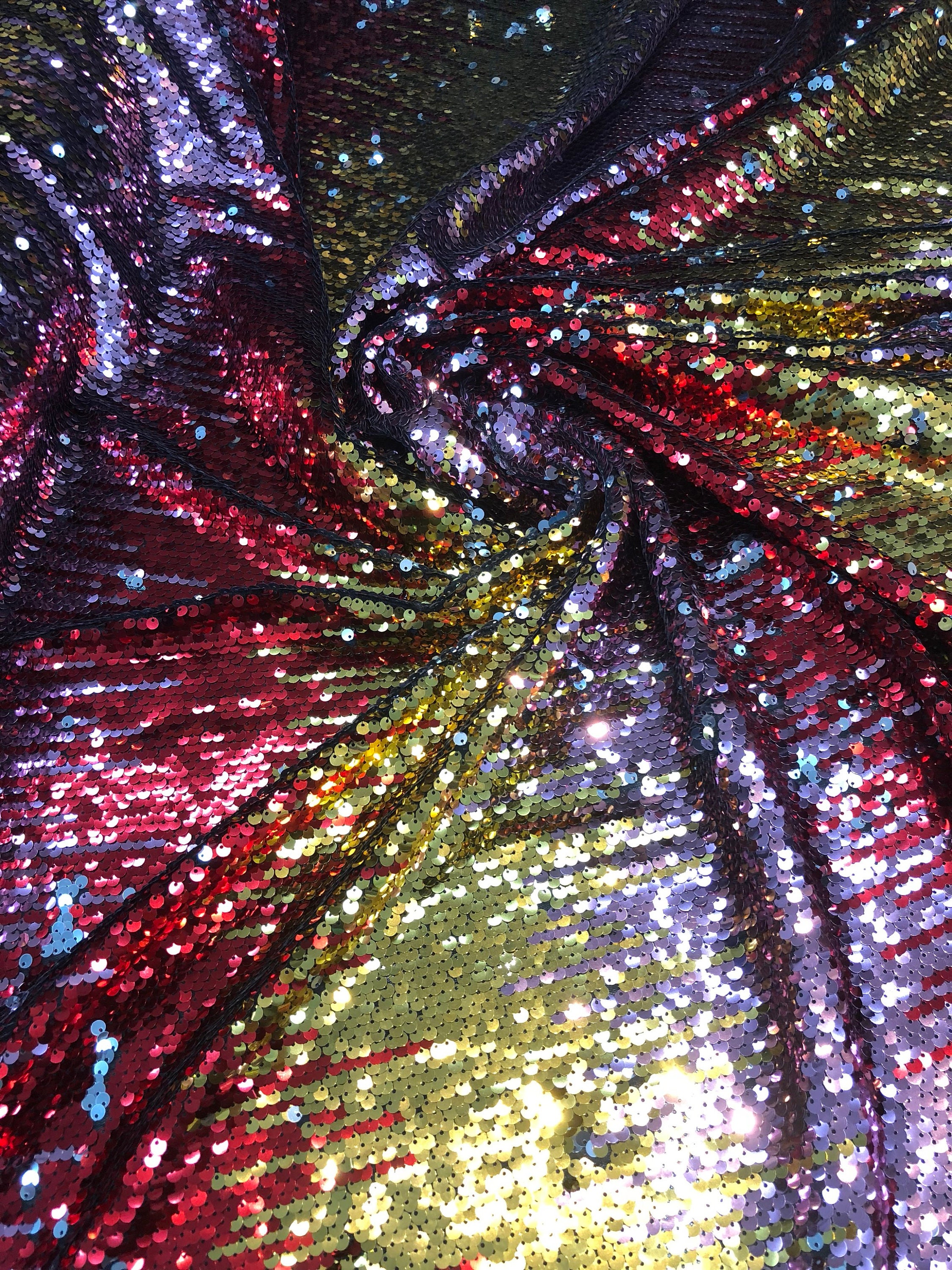 multi colour sequin