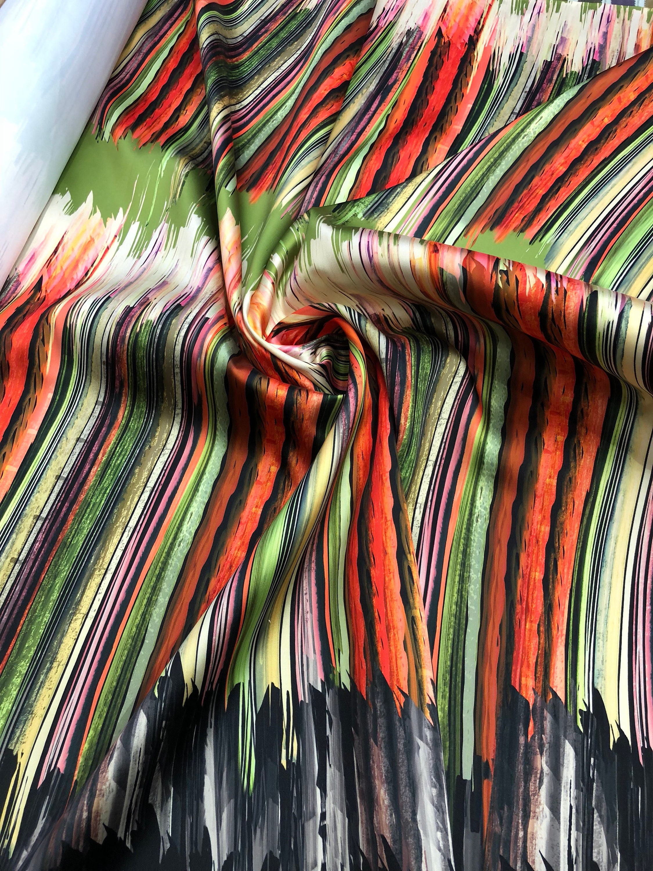 matte mikado fabric