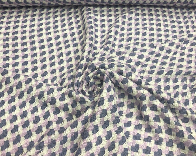 Woven tweed fabric 60" wide    Chevron design woven cotton fabric sold by the yard
