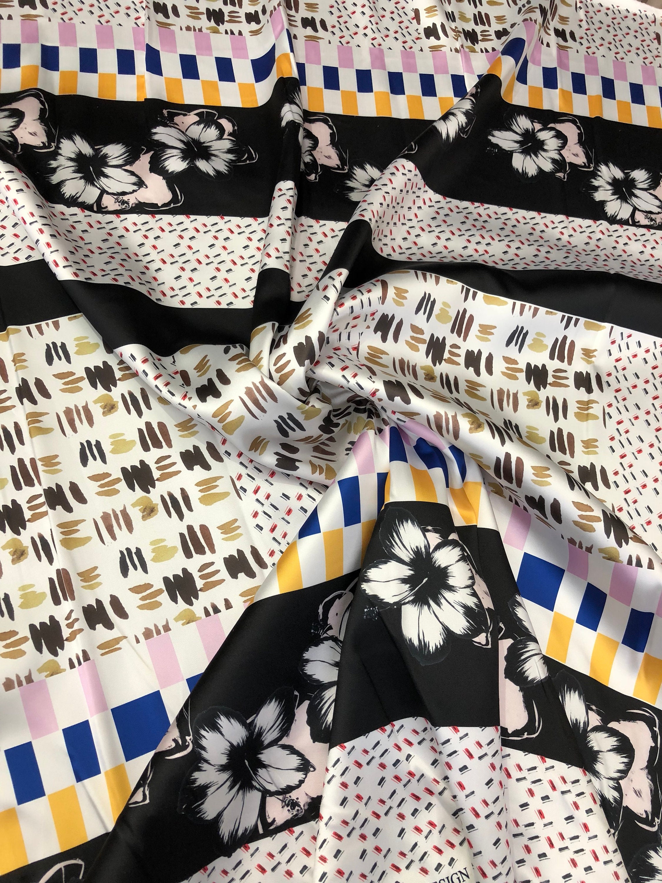 matte mikado fabric