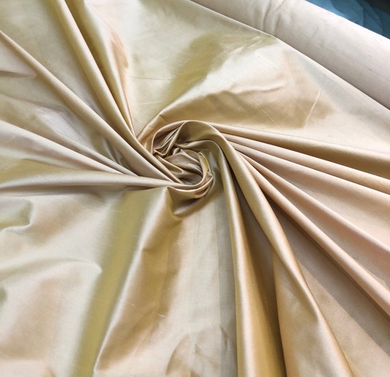 Pure Silk Shantung Taffeta - Snow