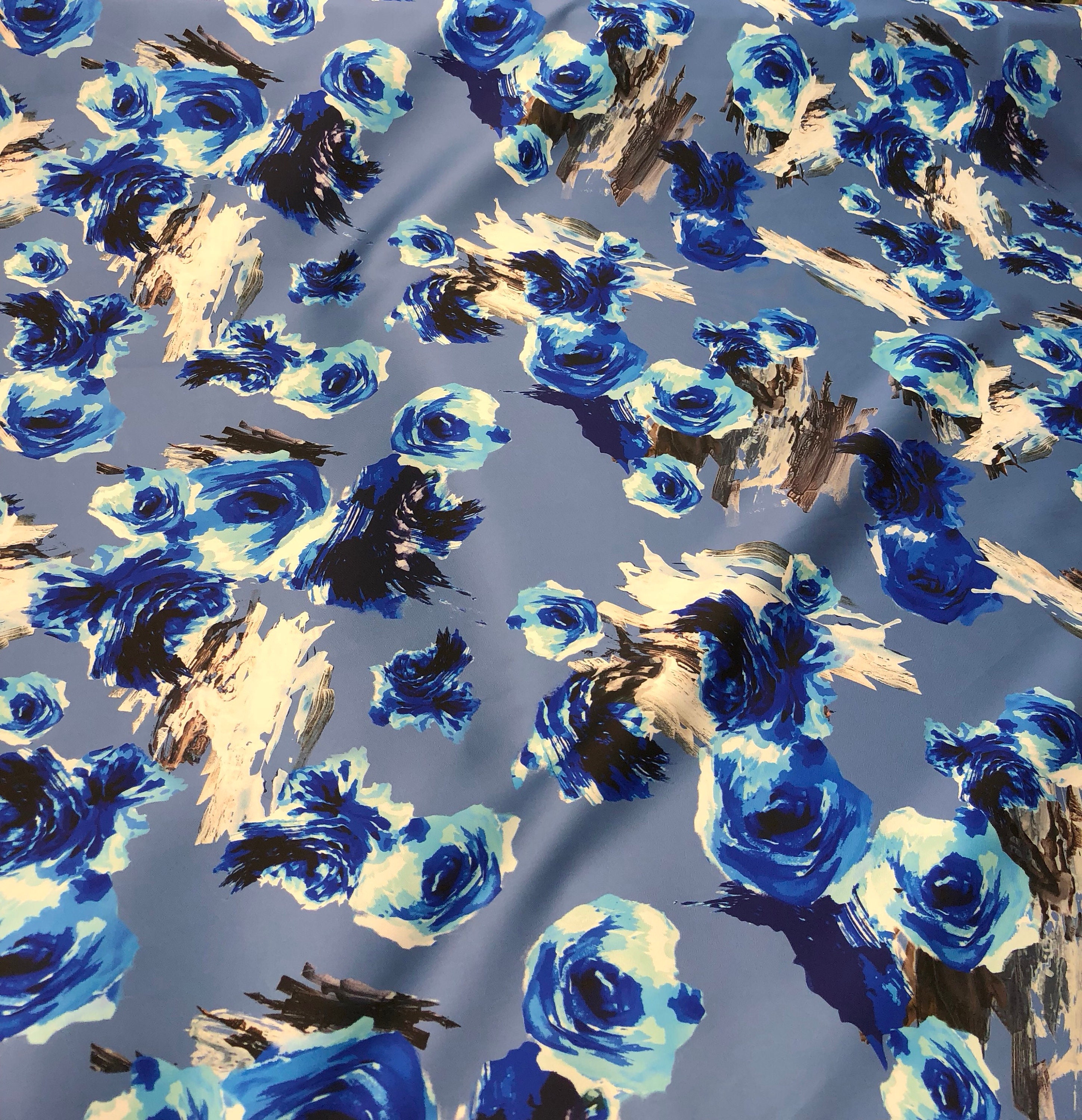 matte mikado fabric