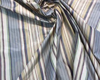Silk taffeta stripes 54" wide