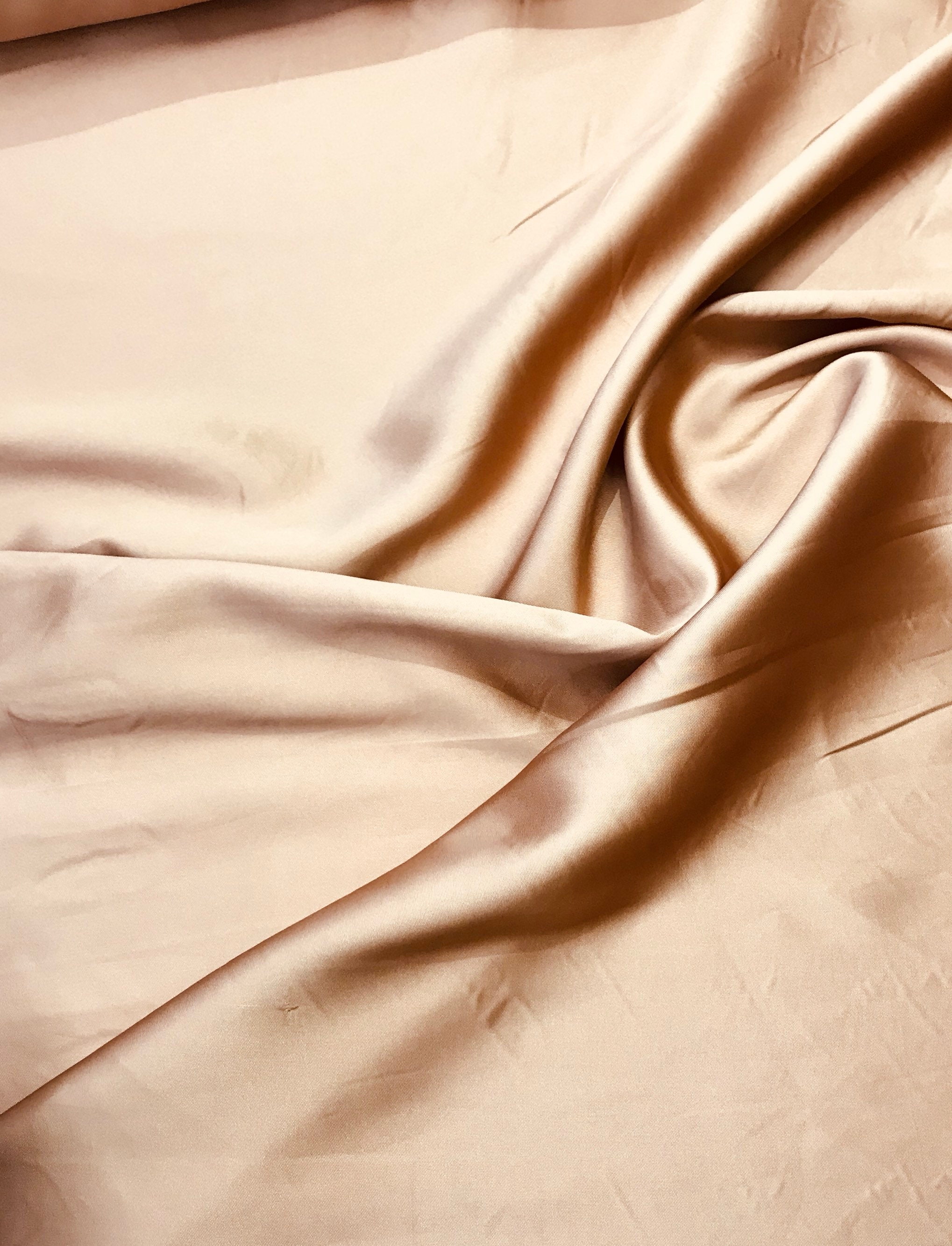 Ivory Poly Mikado/Zibelline Fabric. 60 Wide Mikado Fabric is a unique