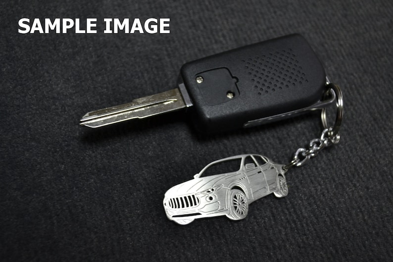Keychain fit Volkswagen Passat B6 Stainless Steel Key Chain with Ring Keyring Custom Key Ring Car Body Profile Design