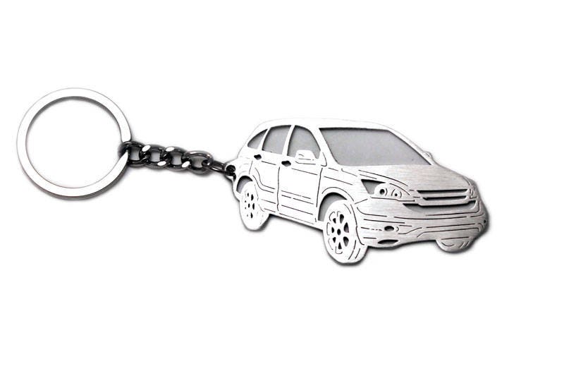 Car Key Fob Keyring Replacement for Honda Accord Civic CR-V CRV Pilot EX  EX-L Travel，Honda Car Accessories Car Keychain Key Ring for Men and Women