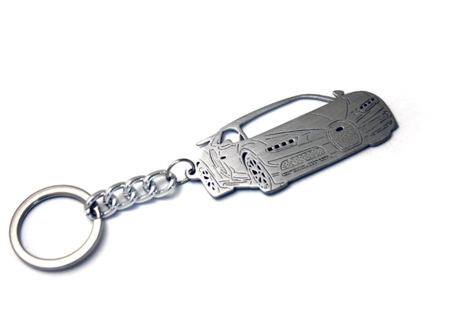 Keychain Fit Bugatti Chiron Enthusiast Stainless Steel Key Etsy