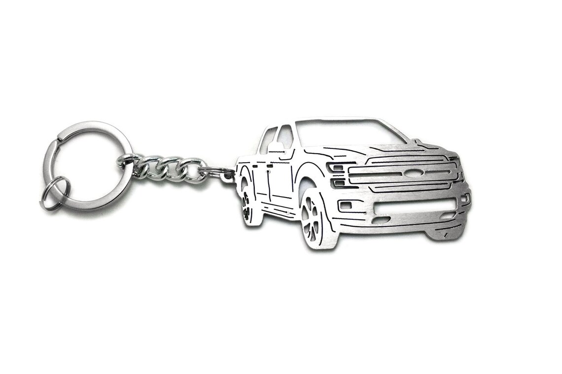 Keychain Fit Ford F150 XIII Enthusiast Stainless Steel Key Etsy