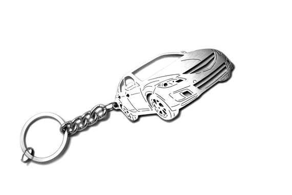 Keychain Fit Mazda 6 II Stainless Steel Key Chain With Ring