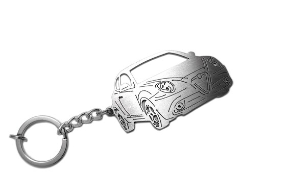 Auto Logo Schlüsselanhänger Ring für Alfa Romeo Schlüsselanhänger