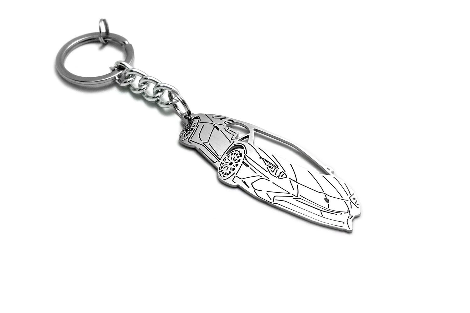 Keychain fit Aventador Enthusiast Stainless Steel Etsy
