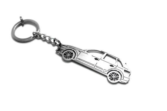 Keychain 2D for Audi A3 8V Enthusiasts Stainless Steel Key Chain