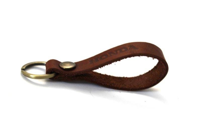 Leather Keychain Keyfob Car Key Chain With Ring or Clasp | Etsy