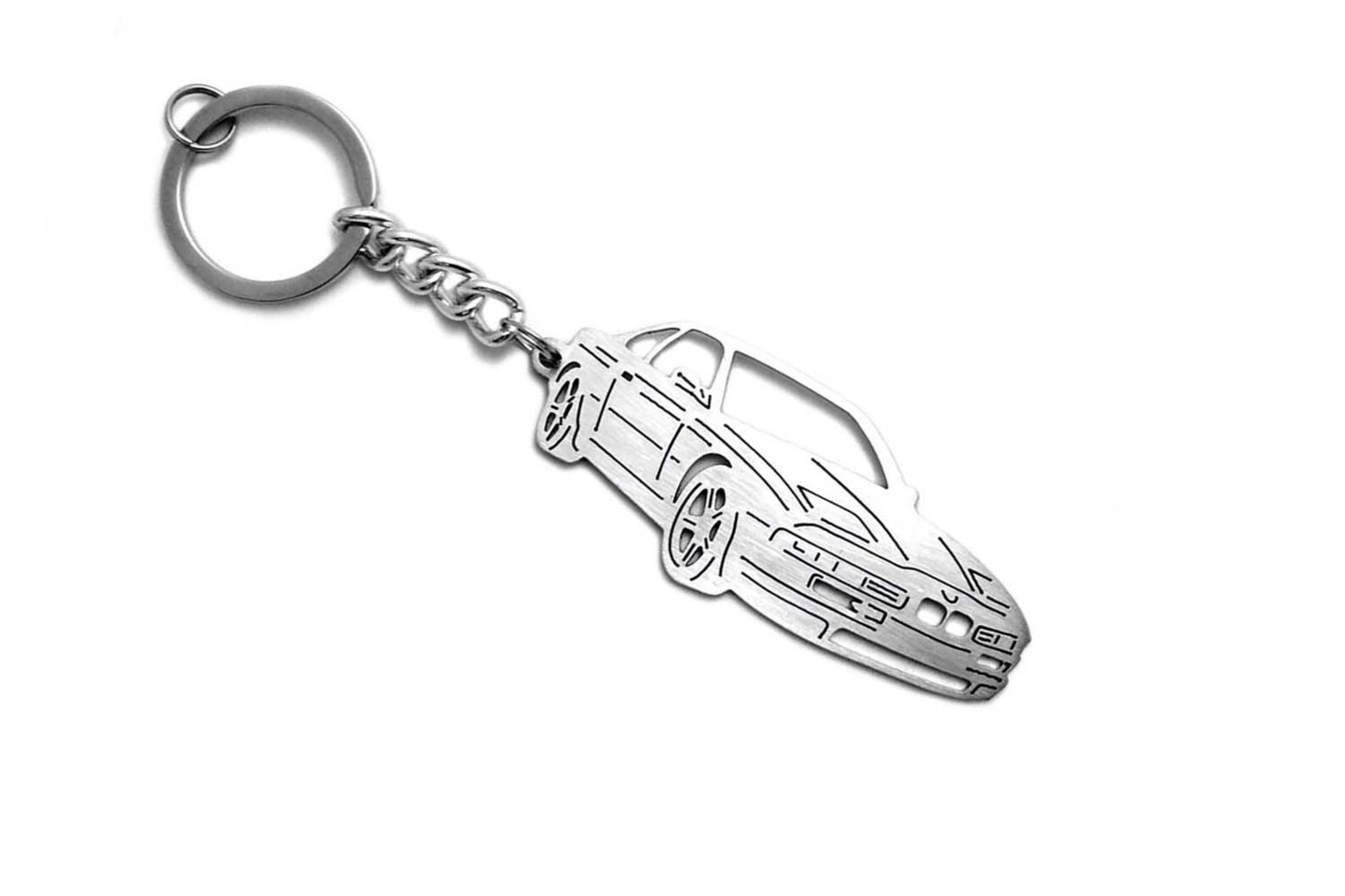 Keychain Fit BMW 8 I Stainless Steel Key Chain With Ring Keyring Custom