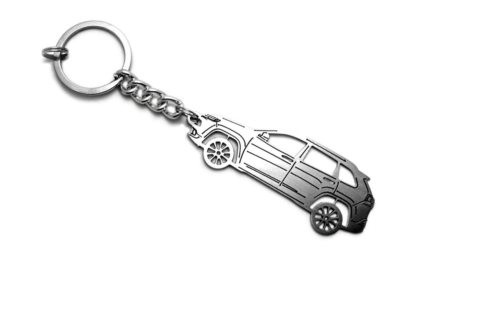 Keychain for Jeep Cherokee KL Enthusiasts Stainless Steel Key Chain ...