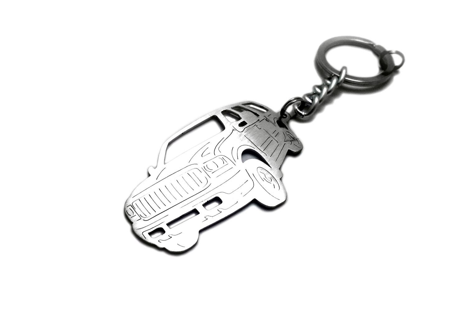 Keychain Fit Ford Excursion Stainless Steel Key Chain With Ring Keyring Custom Key Ring Car Body