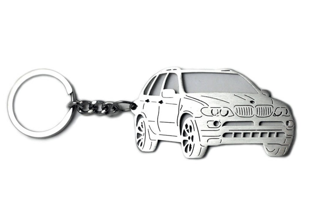 Keychain for BMW X5 E53 Made From Stainless Steel Key Chain - Etsy