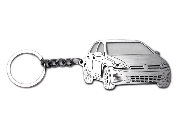 Porte-clés adapté Volkswagen Golf VII Porte-clés en acier