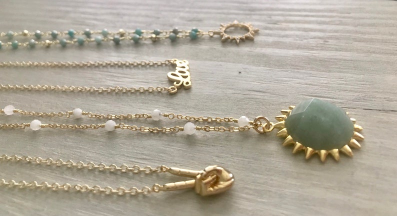 Valentine/'s Day jewelry gold plated brass chain minimalist neckalce friendship jewelry eleven wings jewelry love charm Love chain