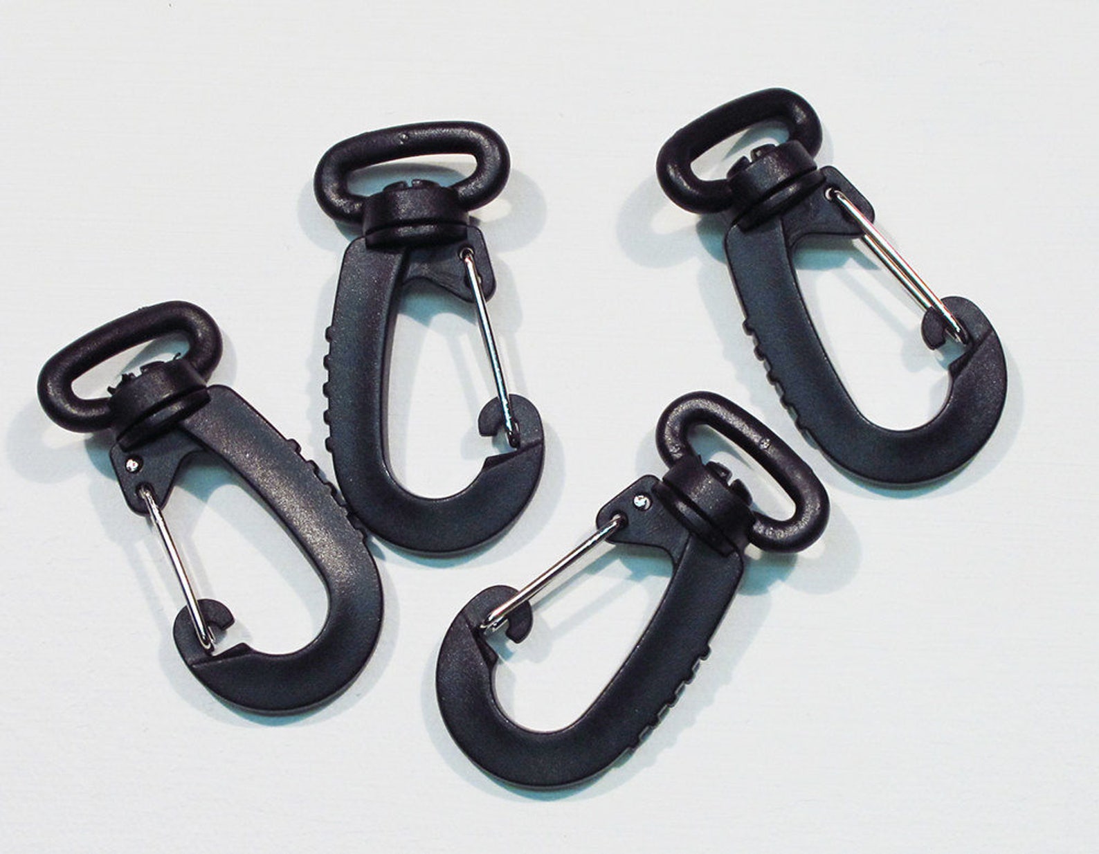 3/4 Snap Hook Plastic Metallic Spring Loaded Swivel Etsy