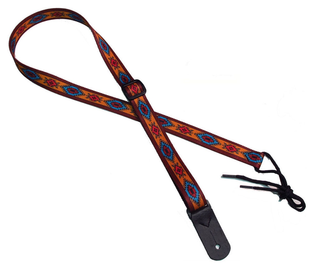 1 mandolin Strap for A & F Type Mandolins, Ukuleles, Guitars by Legacystraps Indian Spirit