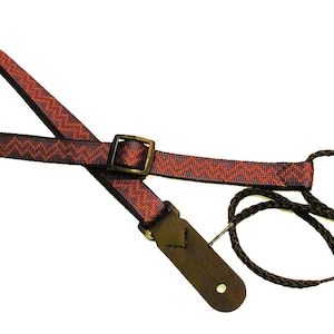 3/4&quot; &quot;Cardiac&quot;  Mandolin/Ukulele Straps by Legacystraps