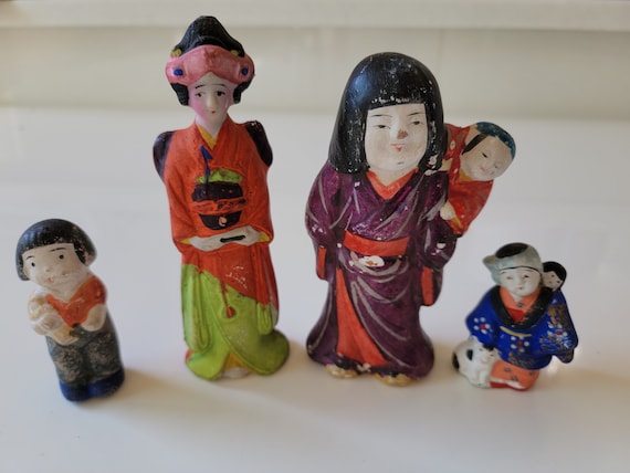 Poupée Ningyo Japonaise - Figurine Traditionnelle D'occasion