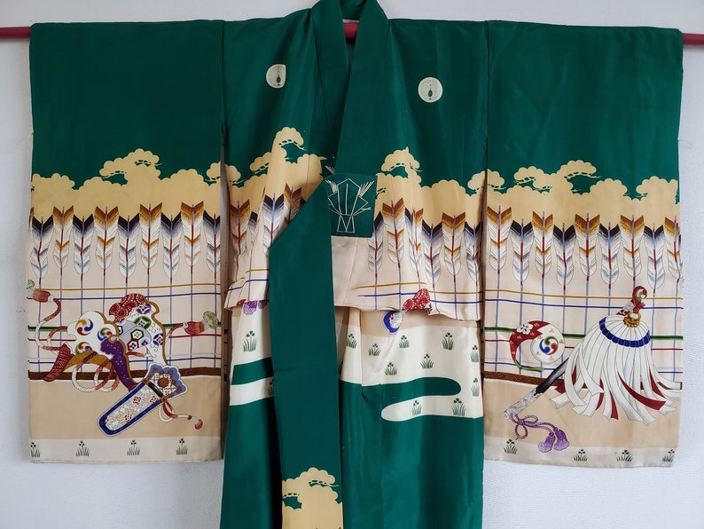 KIMONO Jacket,Free Shipping Japanese Baby/'s Silk KIMONO Robe