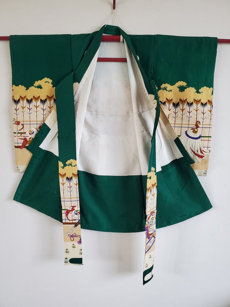 KIMONO Jacket,Free Shipping Japanese Baby/'s Silk KIMONO Robe
