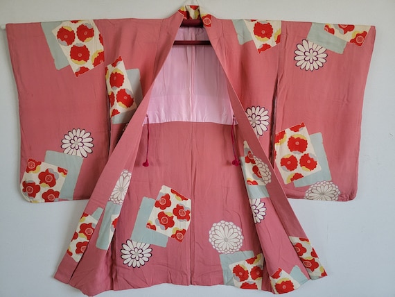 Japanese Silk KIMONO Jacket Haori ,KIMONO Jacket,… - image 10