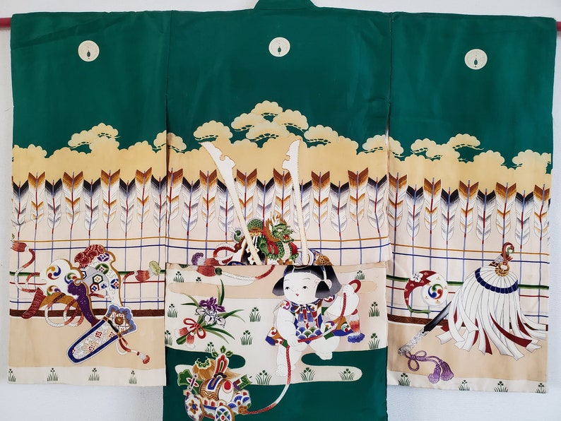 KIMONO Jacket,Free Shipping Japanese Baby/'s Silk KIMONO Robe