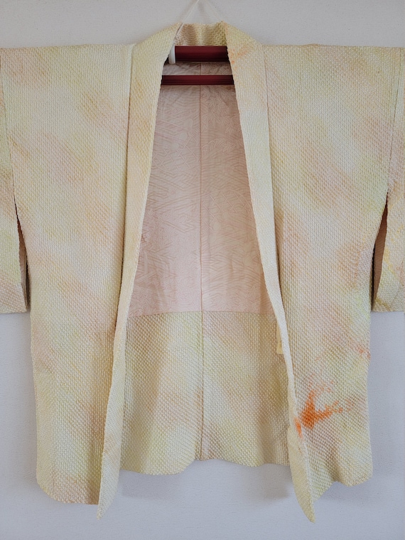Japanese Silk KIMONO Jacket, Shibori, KIMONO Jack… - image 3