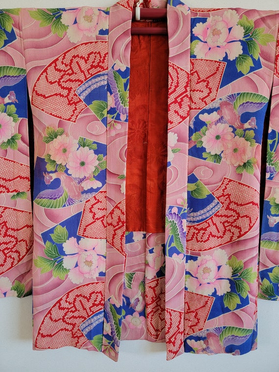 Antique Japanese Silk KIMONO jacket haori,Haori,KIMO… Gem
