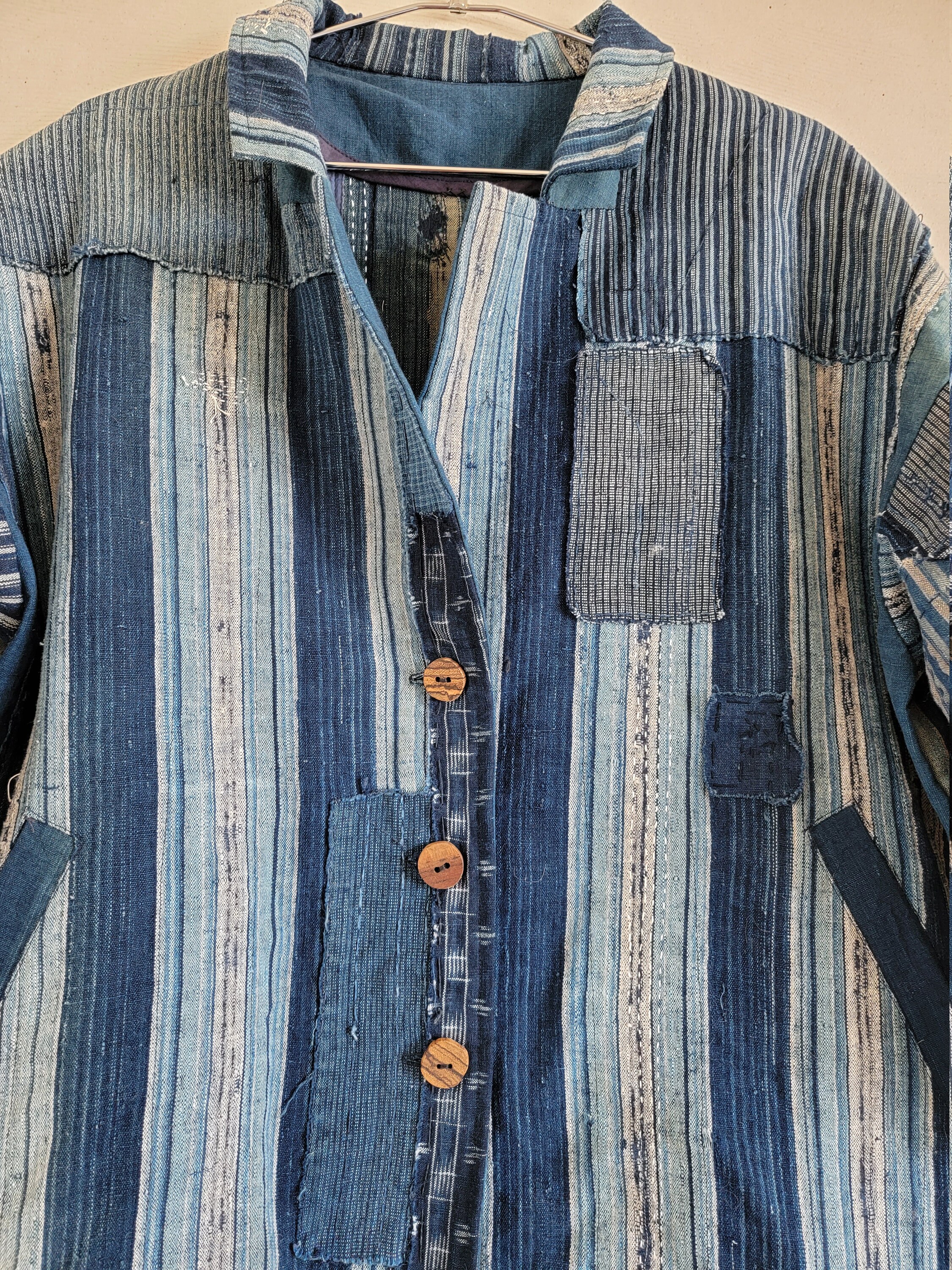 Vintage Japanese Clothes Remake Handmade, BORO , BORO JACKET Vintage Japanese Clothes Remake Handmade, BORO , BORO JACKET