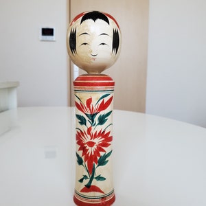 poupée Kokeshi japonaise vintage, 24,5 cm, livraison gratuite