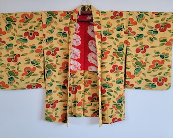 Japanese Silk KIMONO Jacket Haori ,KIMONO Jacket,Free Shipping