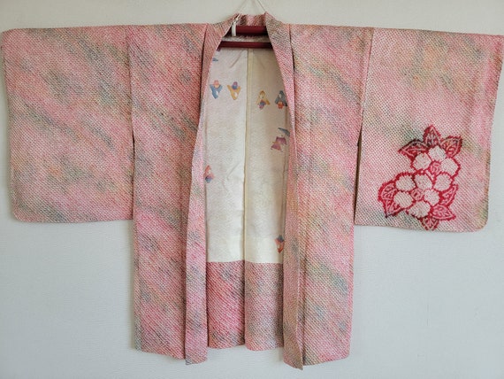 Japanese Silk KIMONO Jacket,Shibori,KIMONO Jacket… - image 2