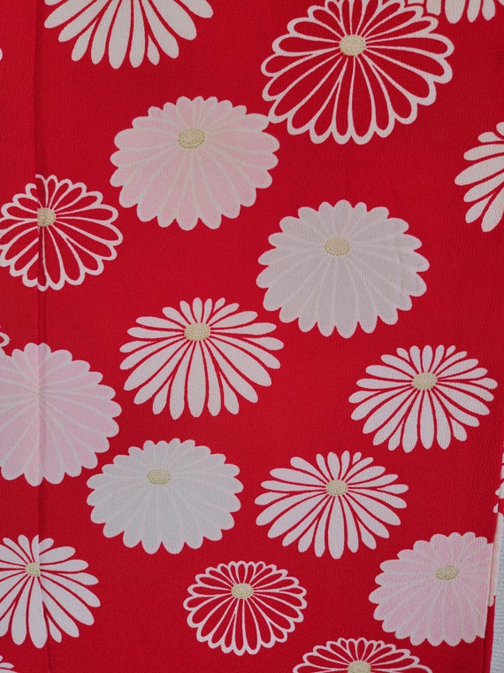 Japanese Silk Kimono juban, gown, Dressing, Linge… - image 9