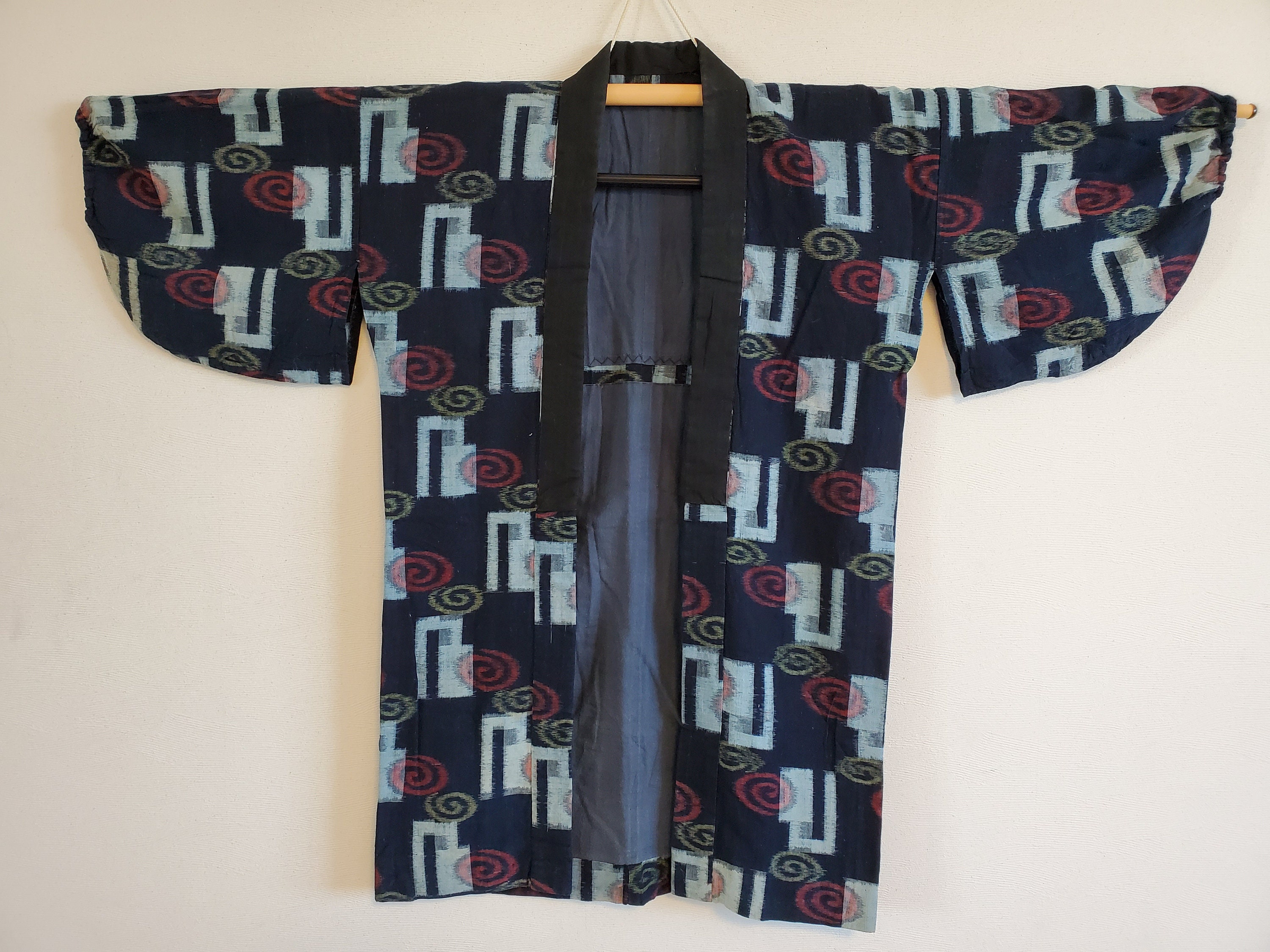 Japanese Vintage Noragikasuriborokimono Jacketfree | Etsy