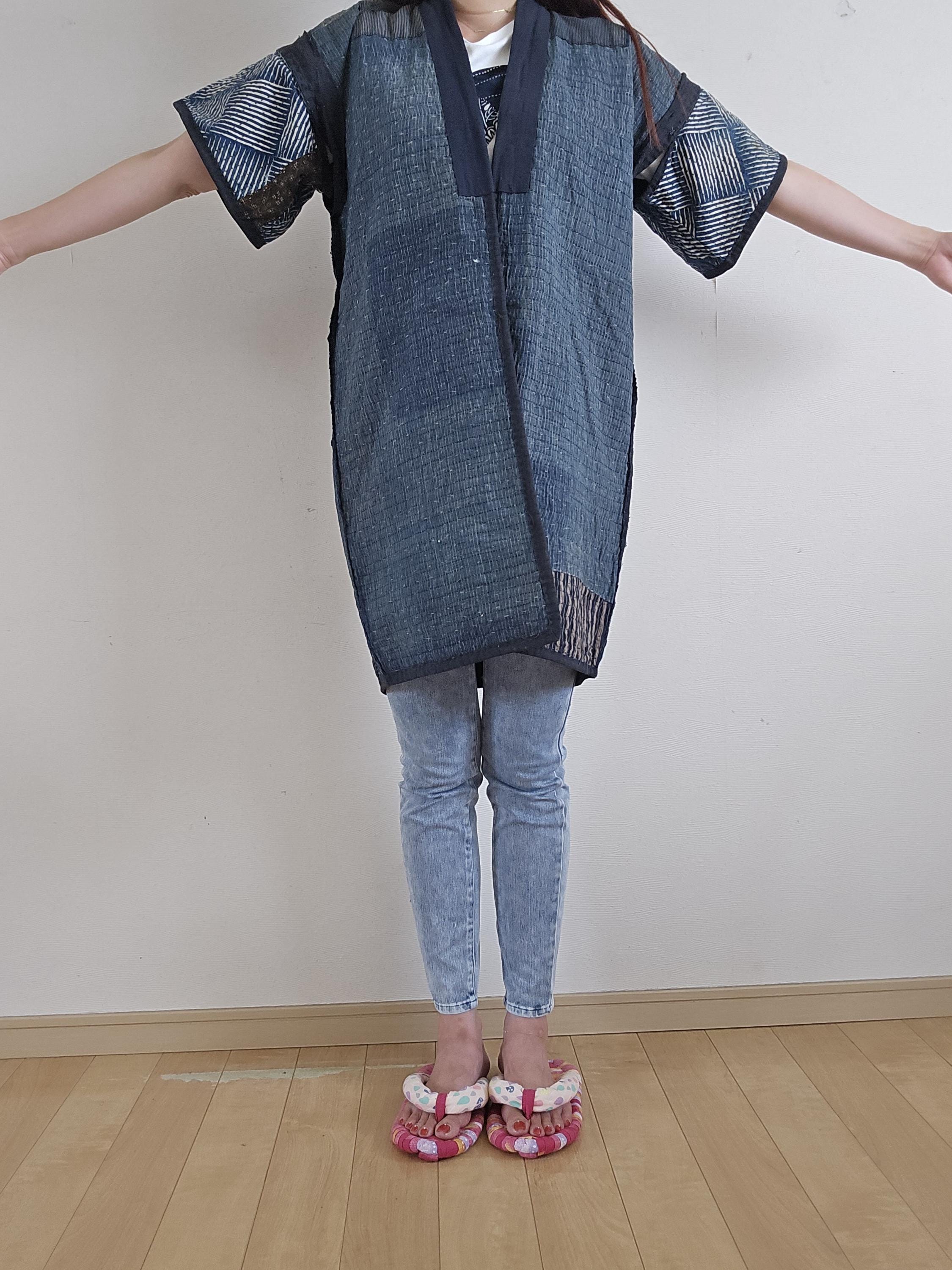 For Women, 1930s, Vintage Japanese BORO, SASHIKO, NORAGI, Worker's