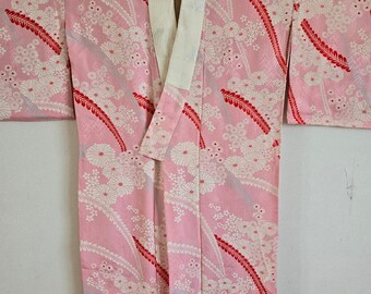 Antique Japanese Silk Kimono, Kimono Dress, Antique17