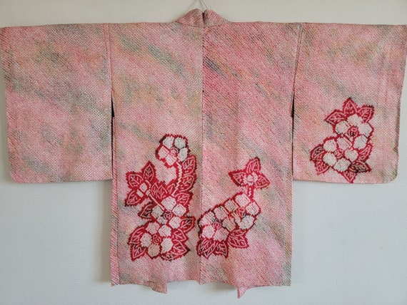 Japanese Silk KIMONO Jacket,Shibori,KIMONO Jacket… - image 1